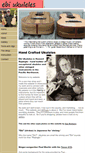Mobile Screenshot of ebiukuleles.com